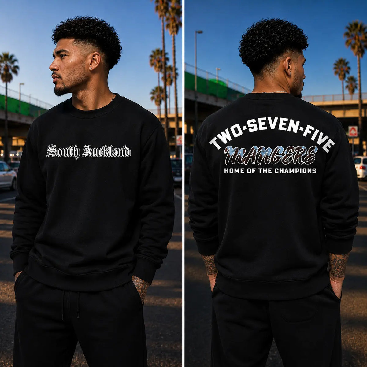 MANGERE 275 CREWNECK STREET CULTURE CO