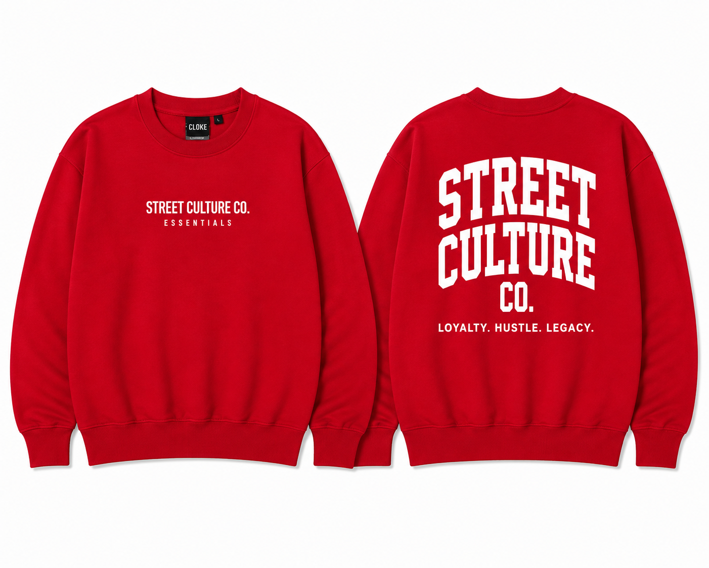 Street Culture Co. Essential Crewneck