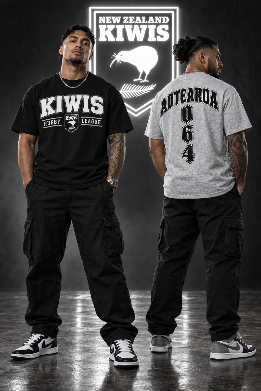 New Zealand Kiwis Rugby League Tee 26