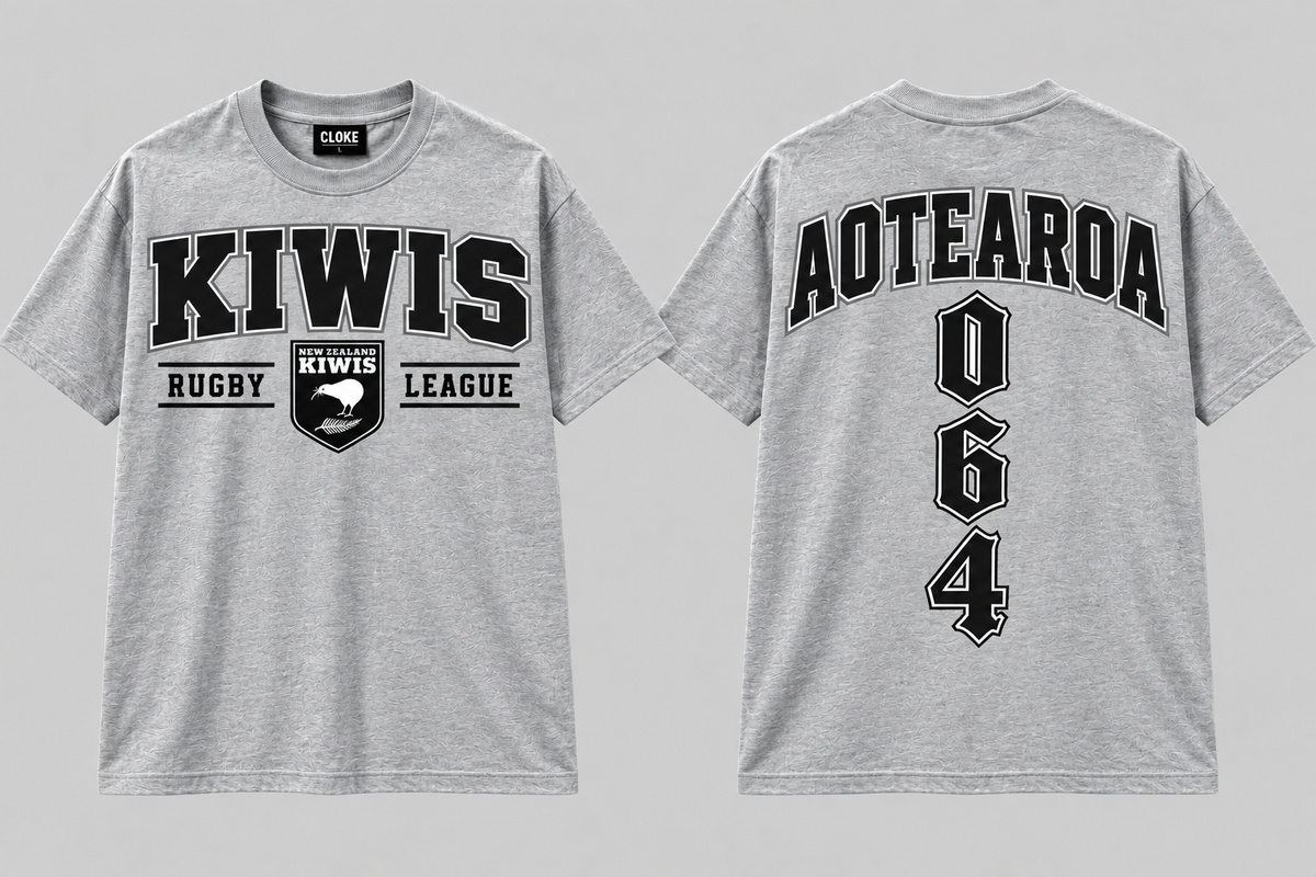 New Zealand Kiwis Rugby League Tee 26
