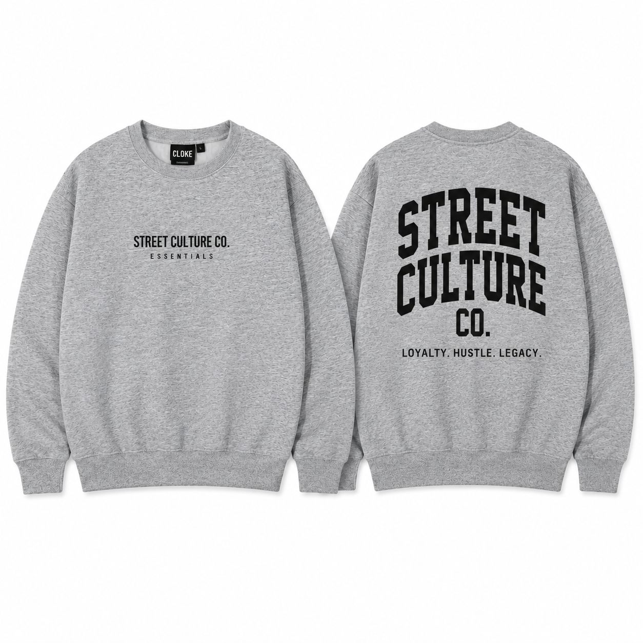 Street Culture Co. Essential Crewneck