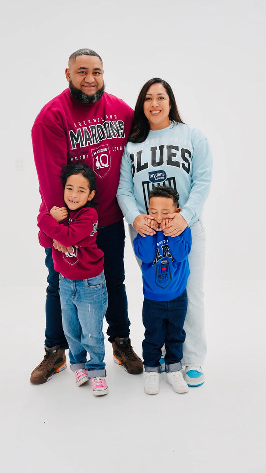 QLD MAROONS CREWNECK STREET CULTURE CO