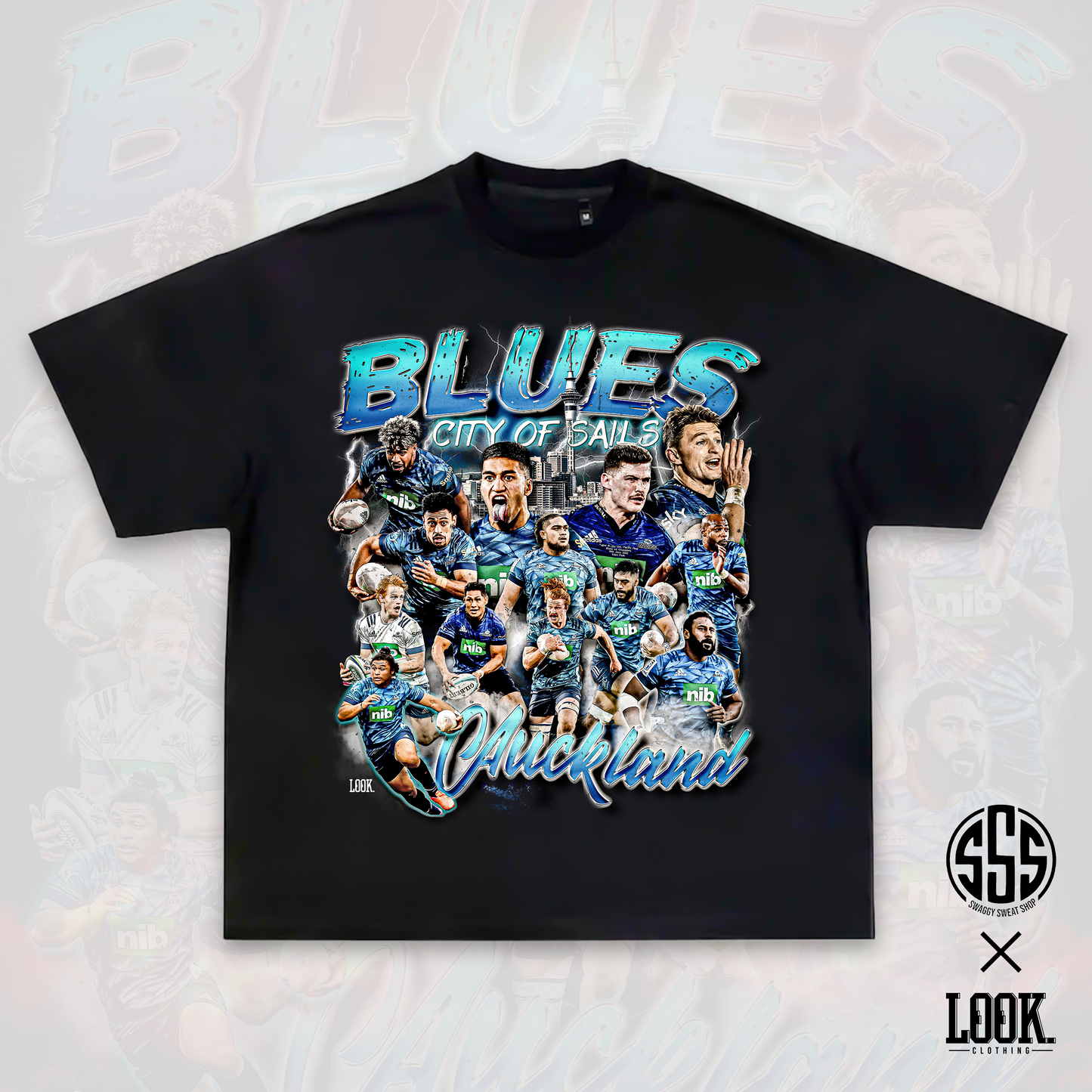 AUCKLAND BLUES GRAPHIC TEE