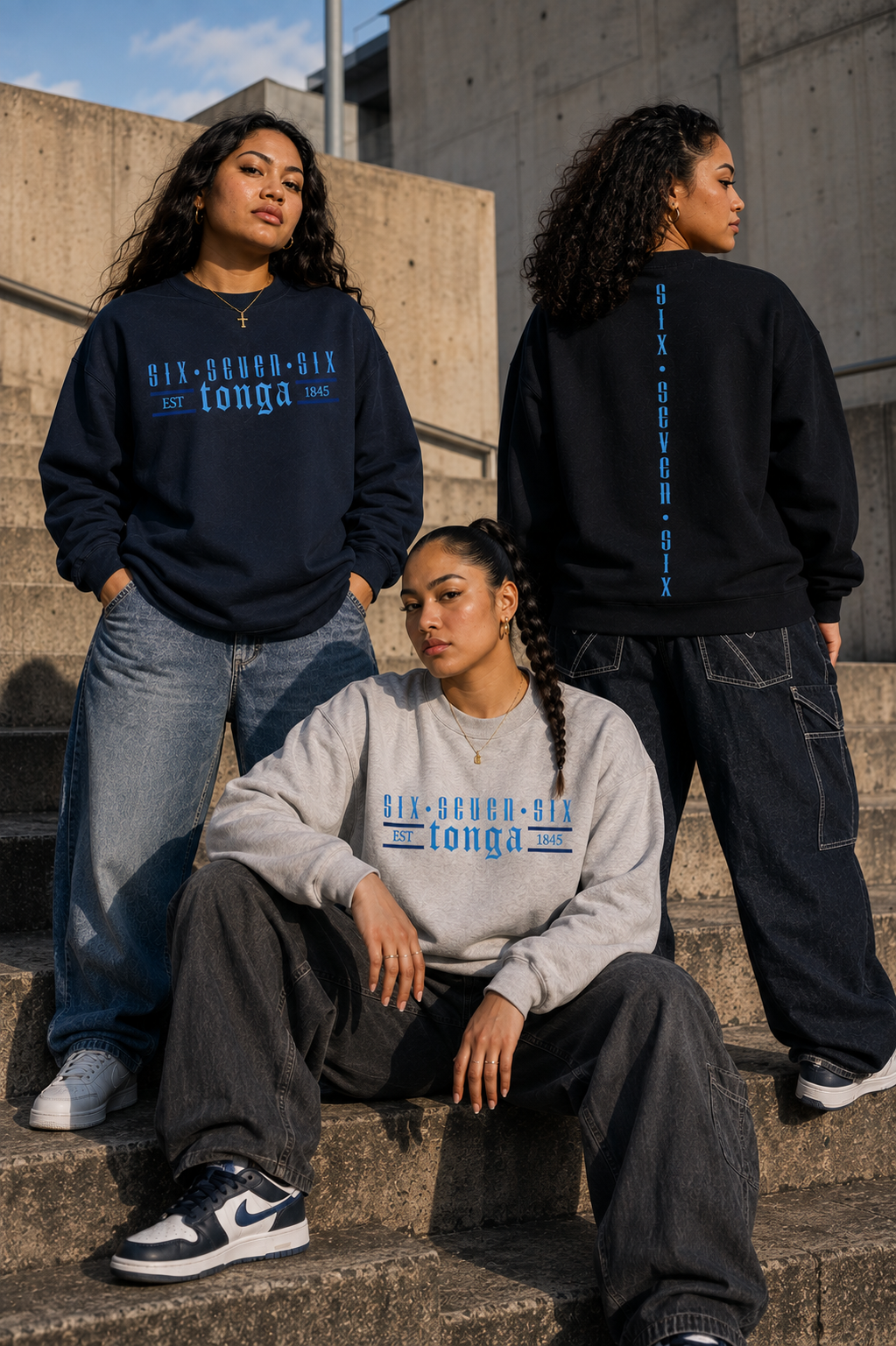 676 Tonga Heritage Crewneck