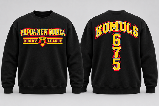 PNG Kumuls Rugby League Crewneck ’26