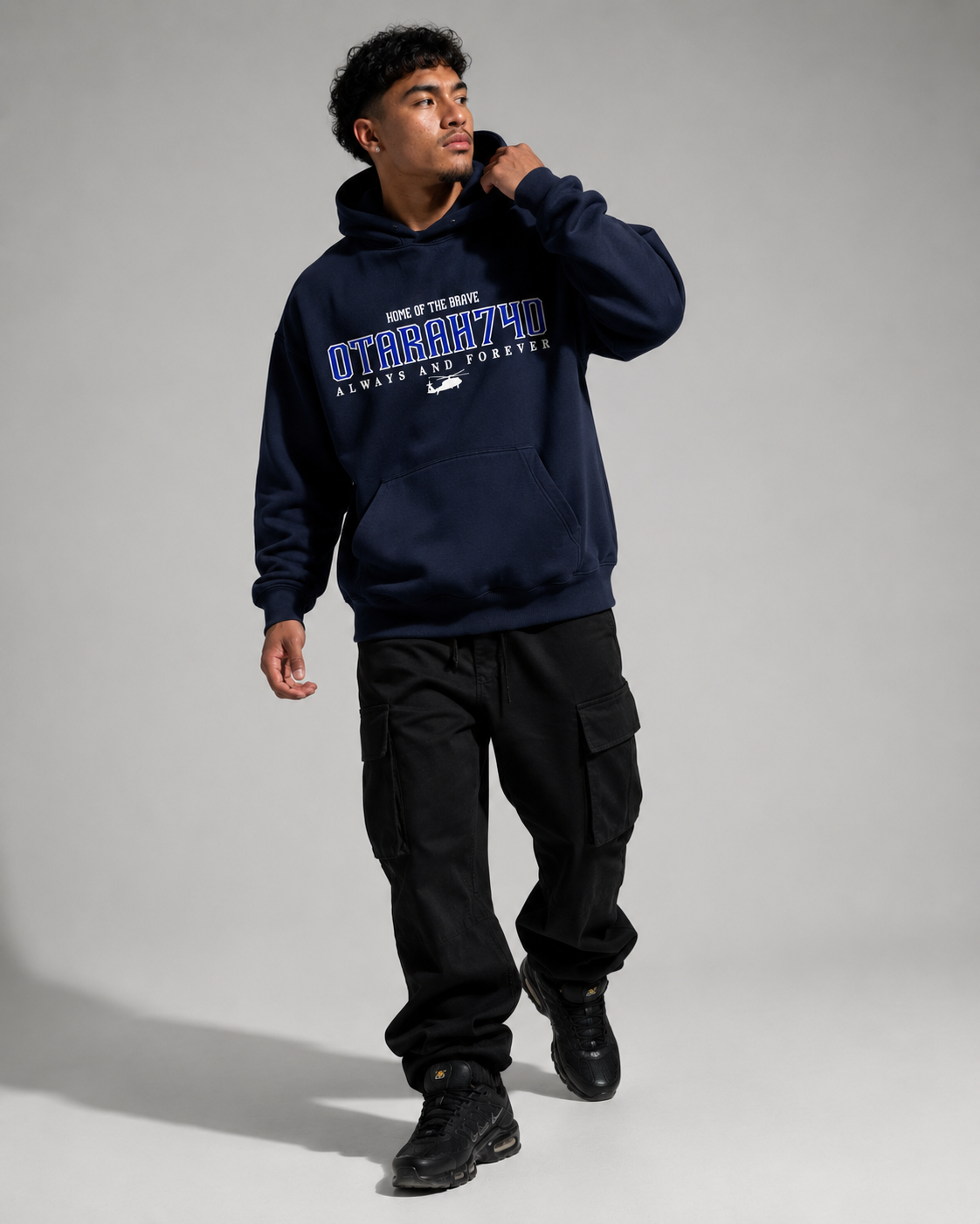 OTARA BLUE 274 HOODIE