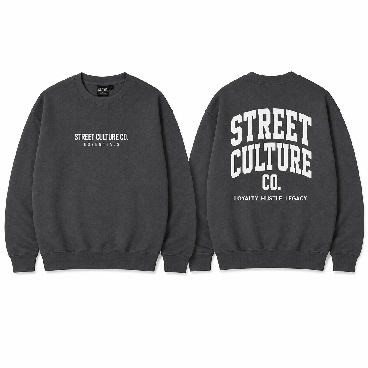 Street Culture Co. Essential Crewneck