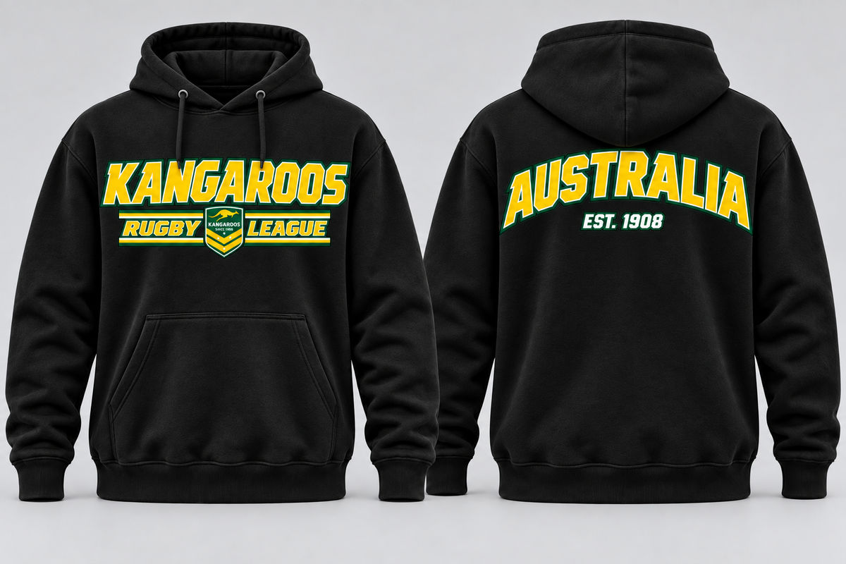 Australia Kangaroos Rugby League Hoodie ’26