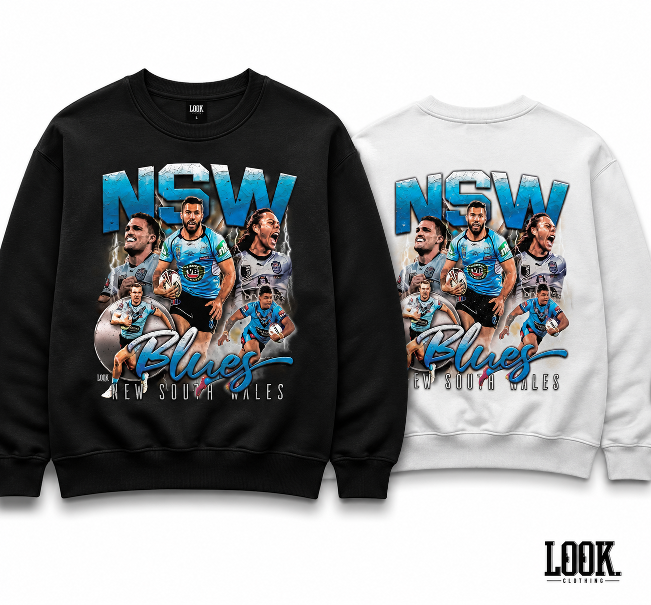 NSW BLUES VINTAGE CREWECK