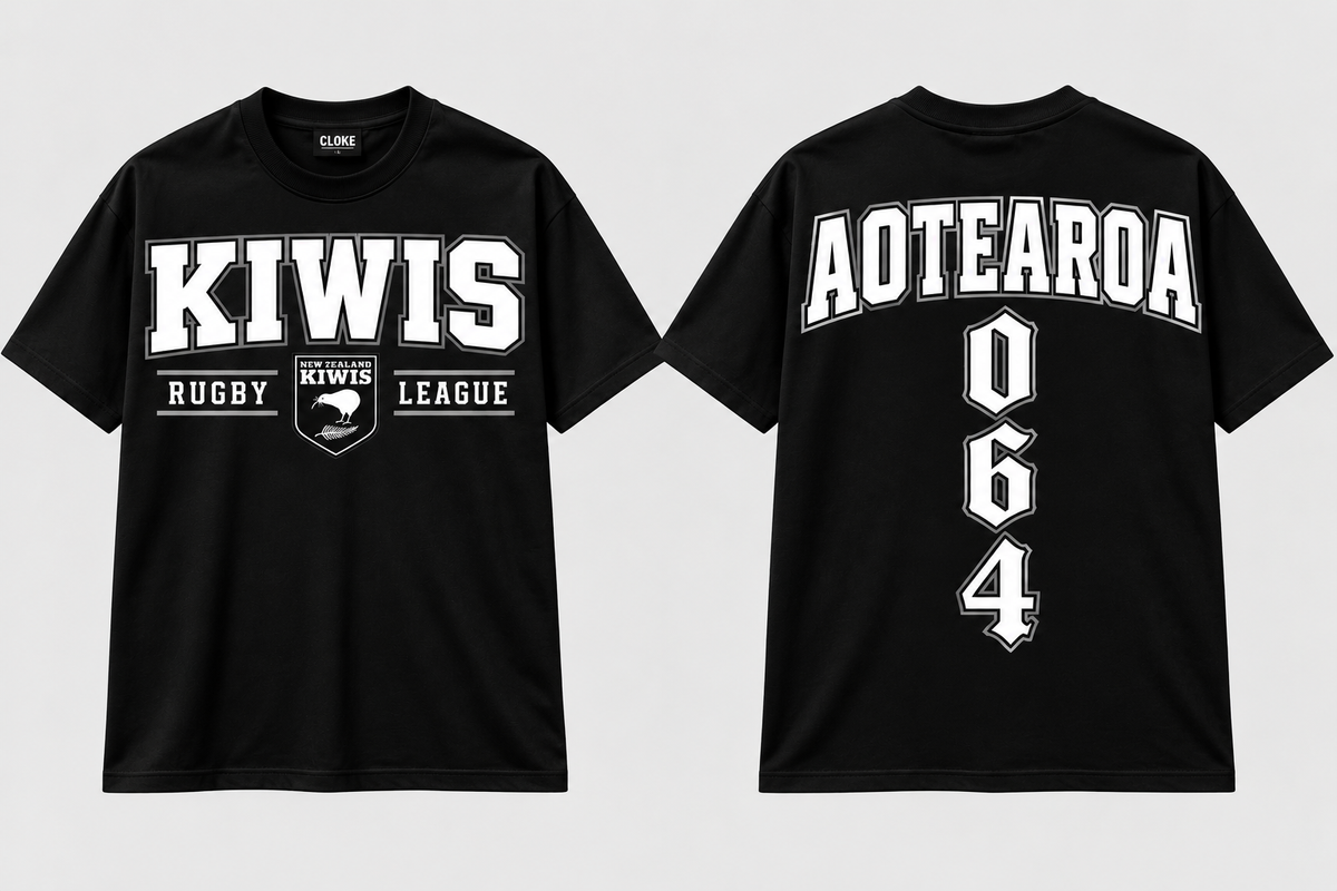 New Zealand Kiwis Rugby League Tee 26