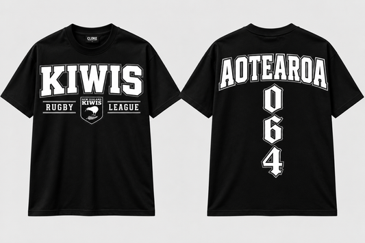 New Zealand Kiwis Rugby League Tee 26