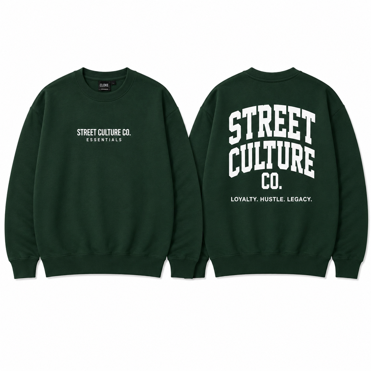 Street Culture Co. Essential Crewneck