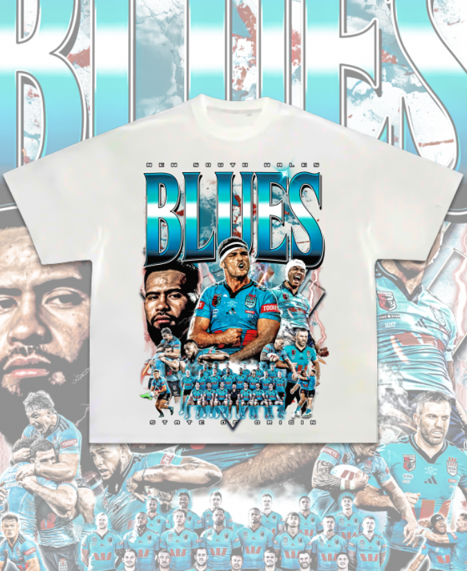 NSW Blues graphic Tee 2026