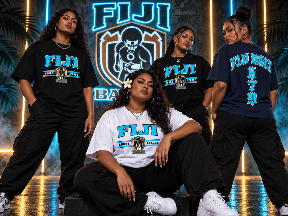 Fiji Bati Rugby League Tee 26