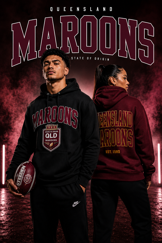 QLD MAROONS HOODIES