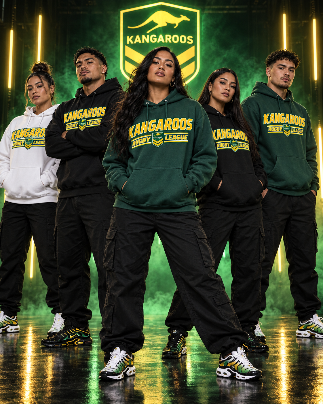 Australia Kangaroos Rugby League Hoodie ’26