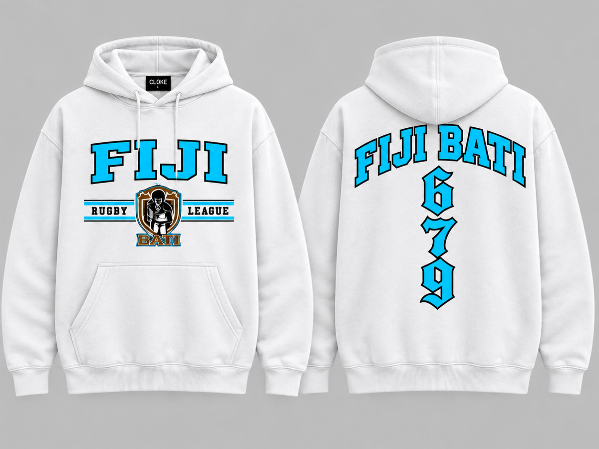 Fiji Bati Rugby League Hoodie ’26