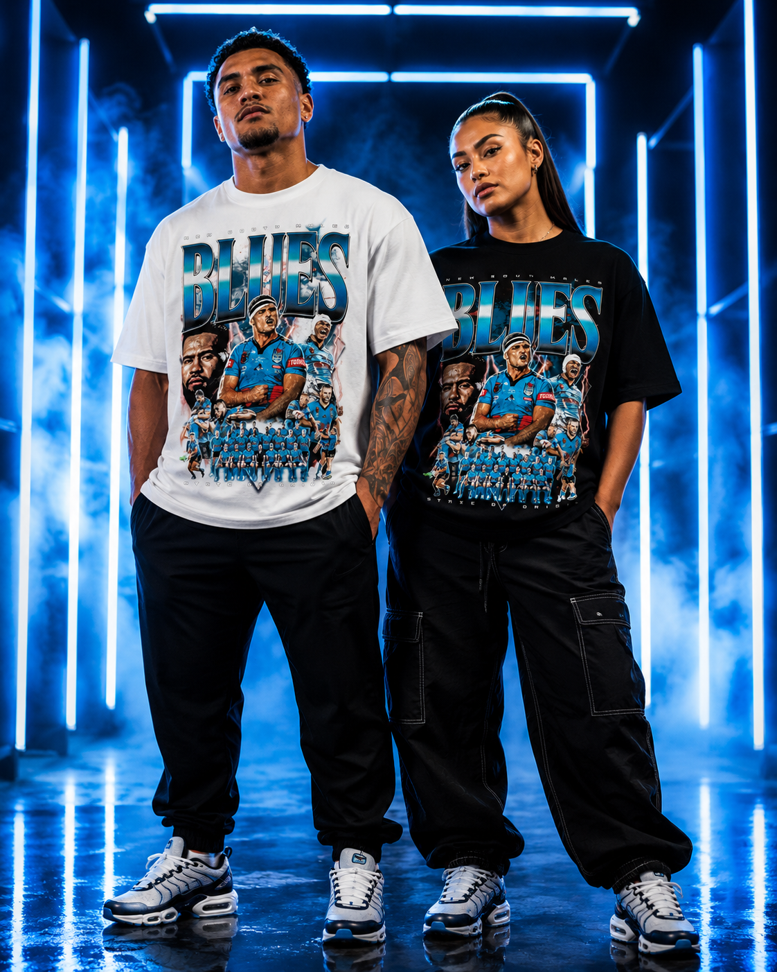 NSW Blues graphic Tee 2026
