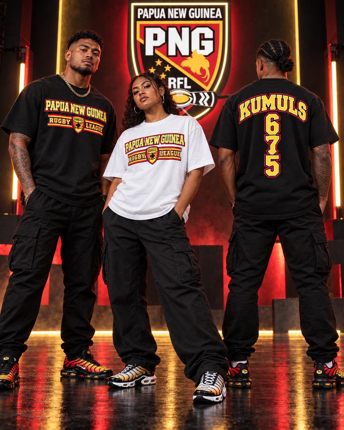 PNG Kumuls Rugby League Tee ’26