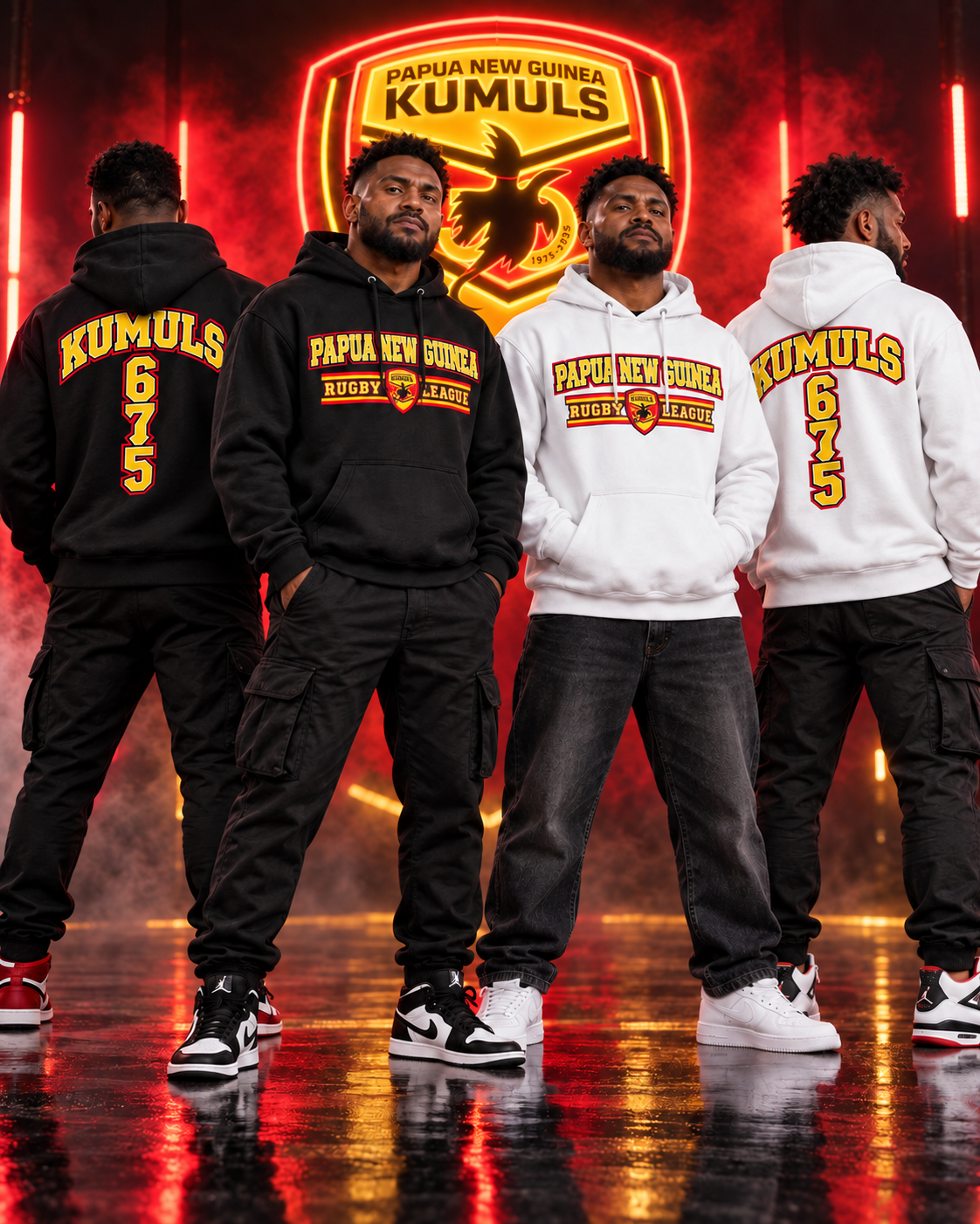 Papua New Guinea Kumuls 675 Rugby League Hoodie ’26