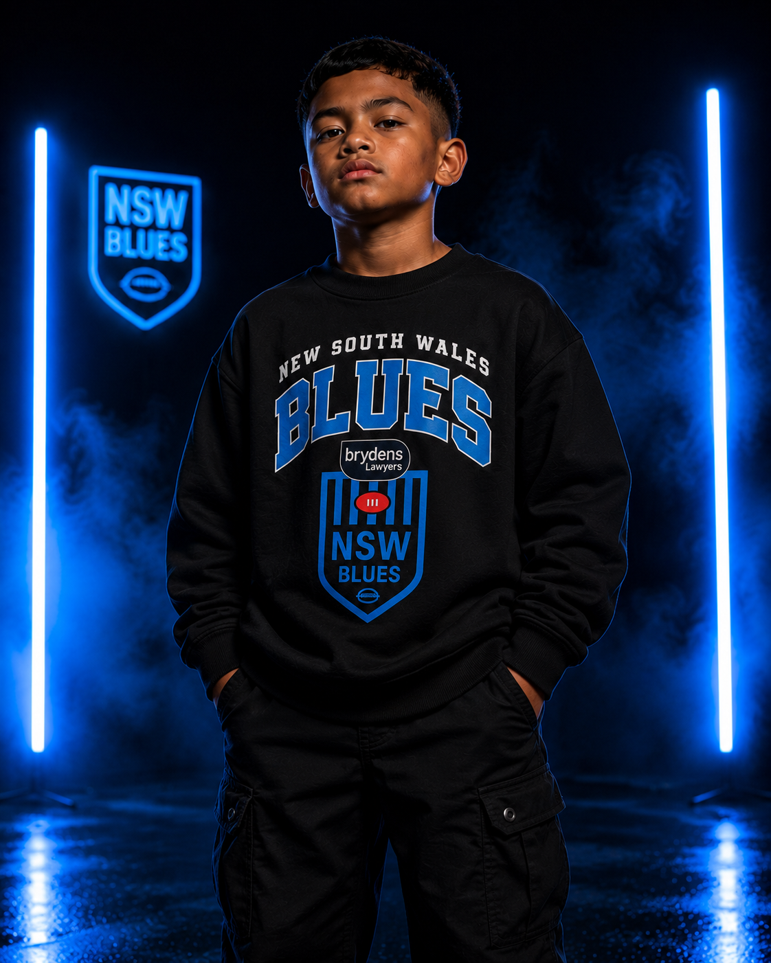 NSW KIDS CREWNECKS