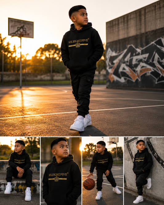 Kids SIX.EIGHT.FIVE Hoodie
