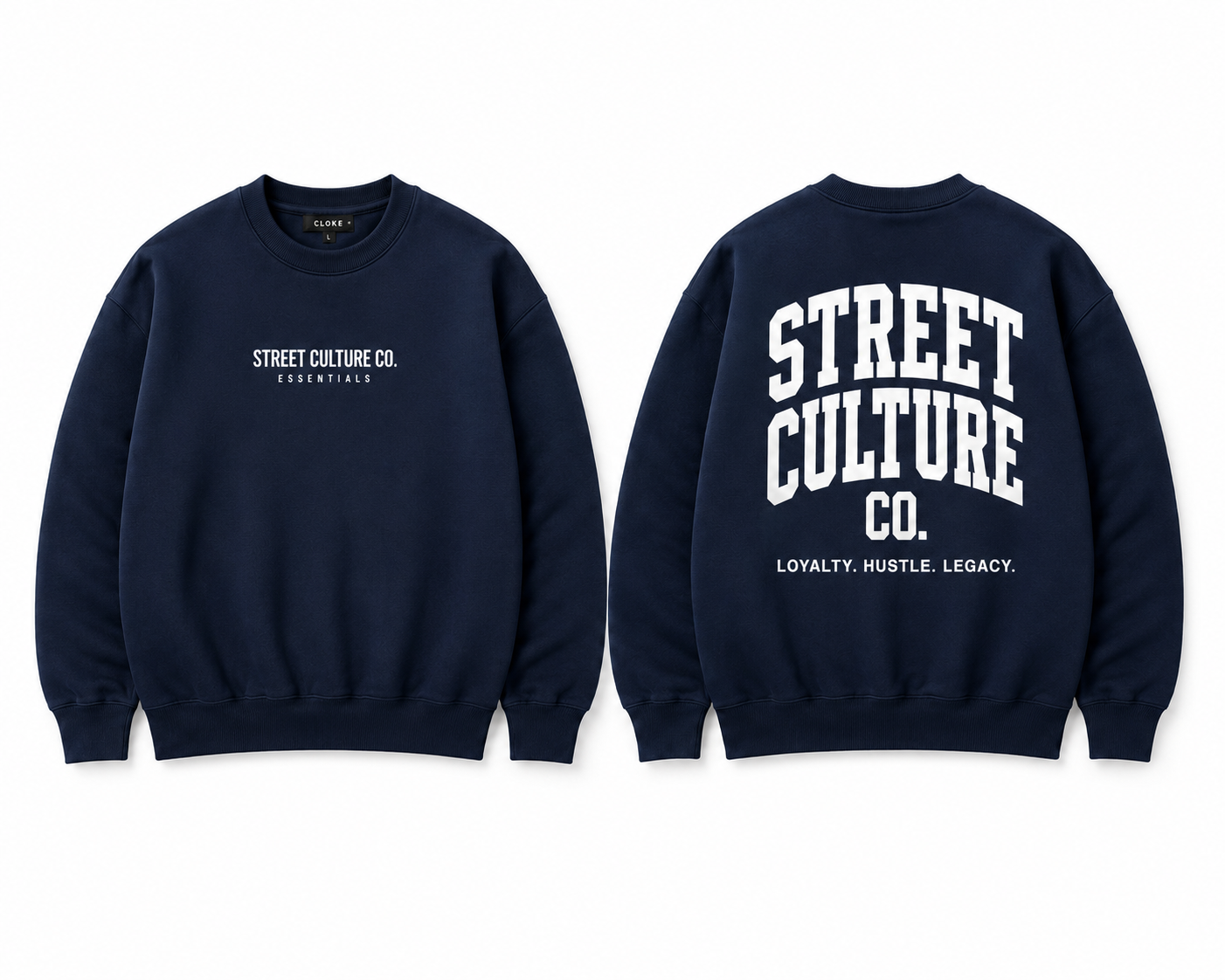 Street Culture Co. Essential Crewneck