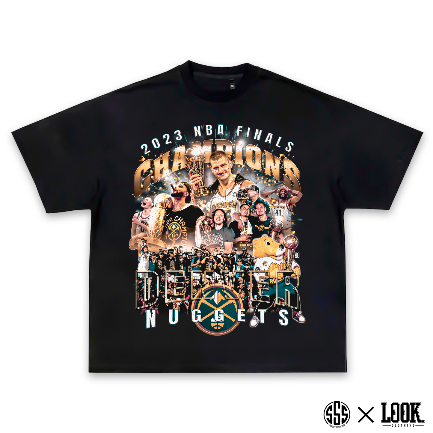 Denver Nuggets NBA 2023 Champs Graphic Tee