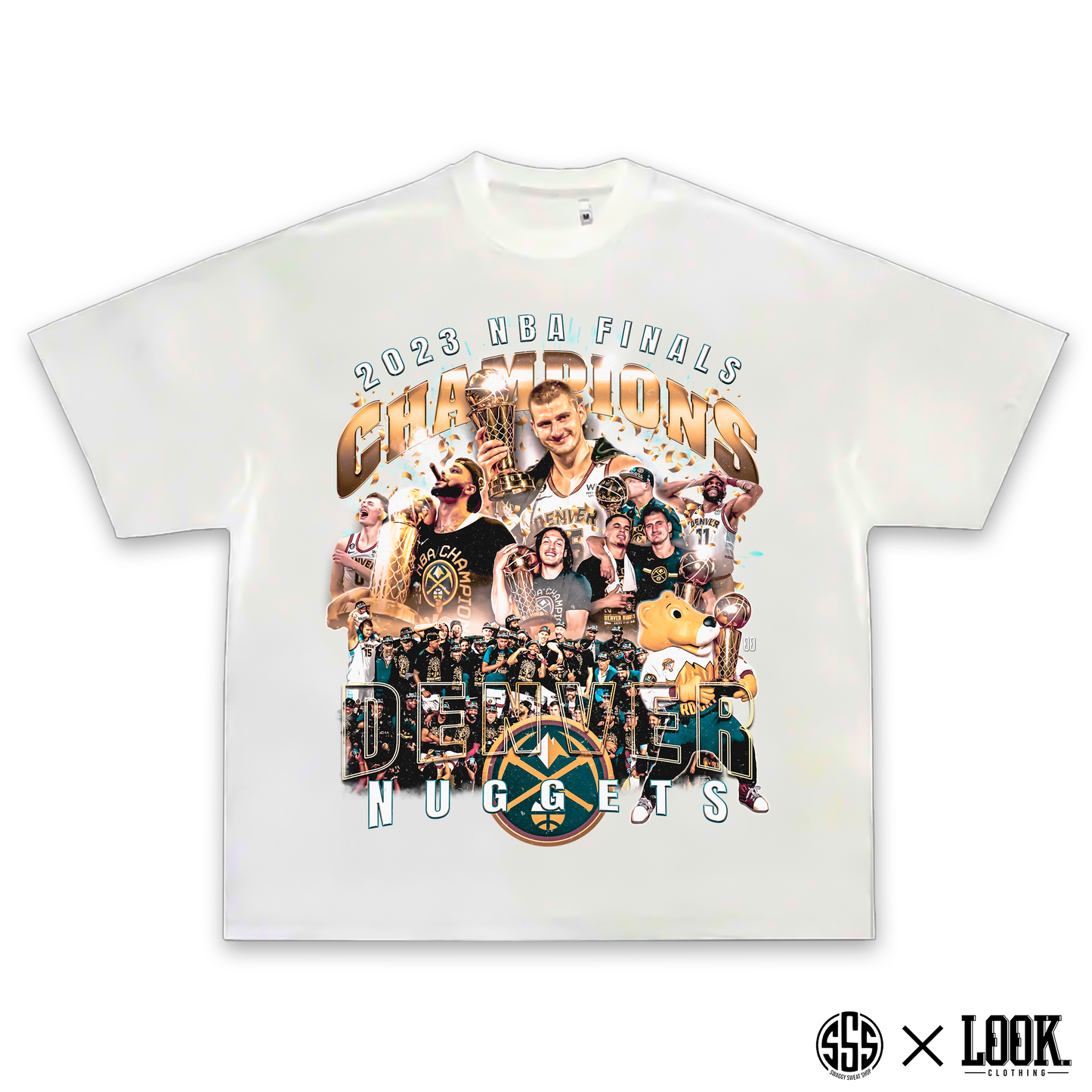 Denver Nuggets NBA 2023 Champs Graphic Tee