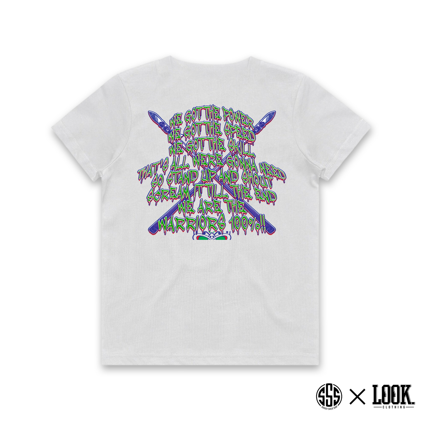 UP THE WAHS! 100% - KIDS Graphic Tee x LOOK.