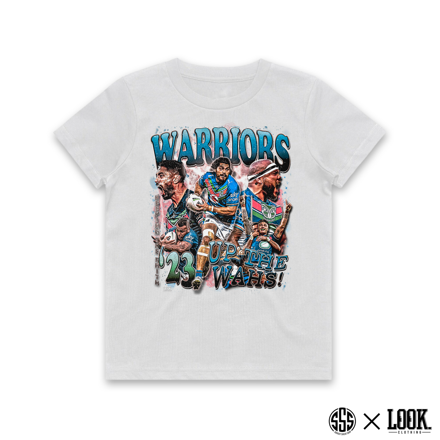 NZ Warriors - KIDS Graphic Tee x LOOK.