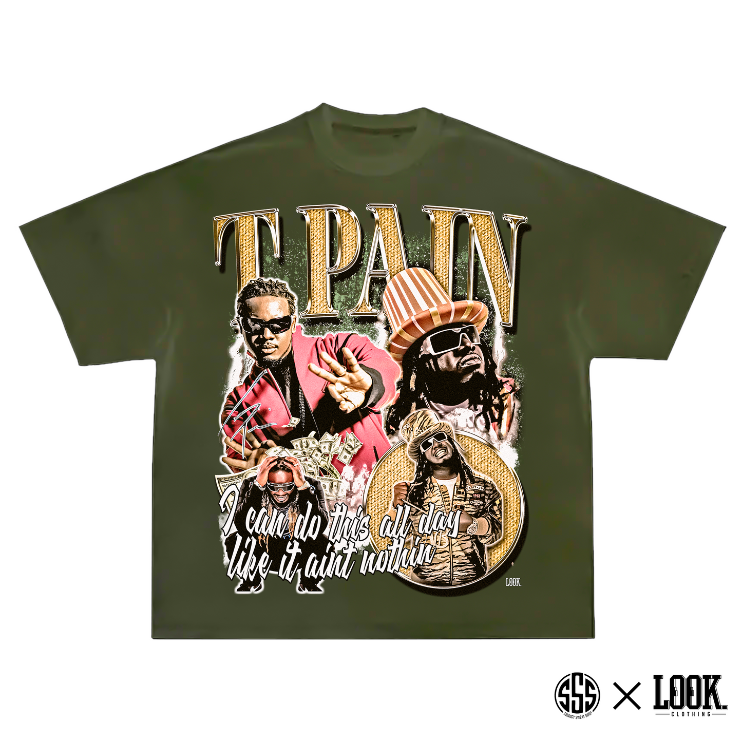 T-Pain ADULTS Graphic Tee x LOOK.