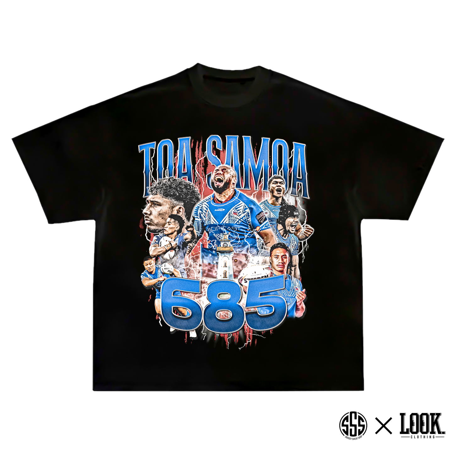 Toa Samoa 23 '685' ADULTS Graphic Tee x LOOK.