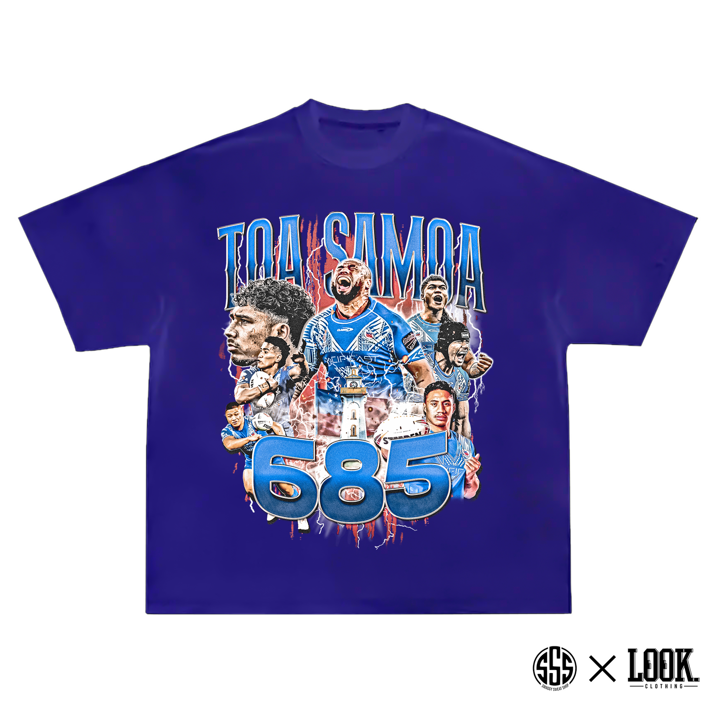 Toa Samoa 23 '685' ADULTS Graphic Tee x LOOK.