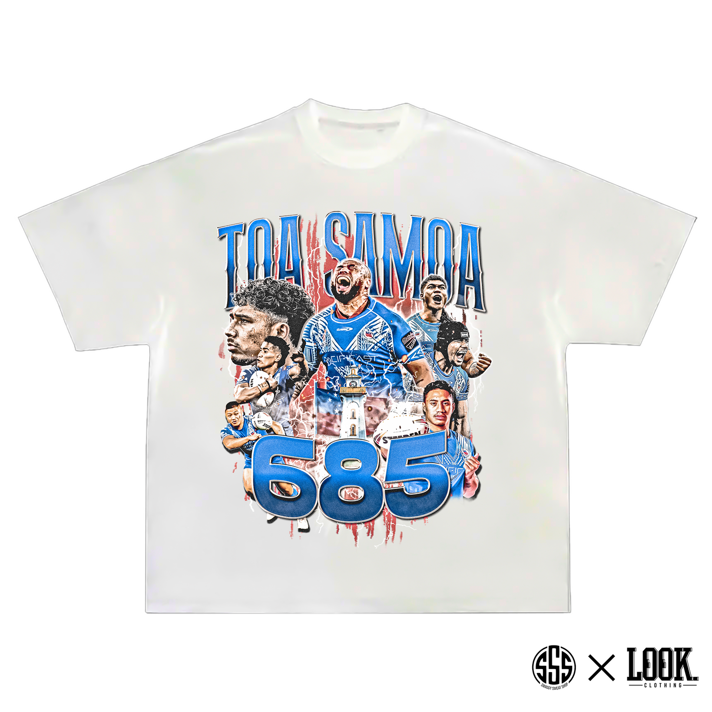 Toa Samoa 23 '685' ADULTS Graphic Tee x LOOK.