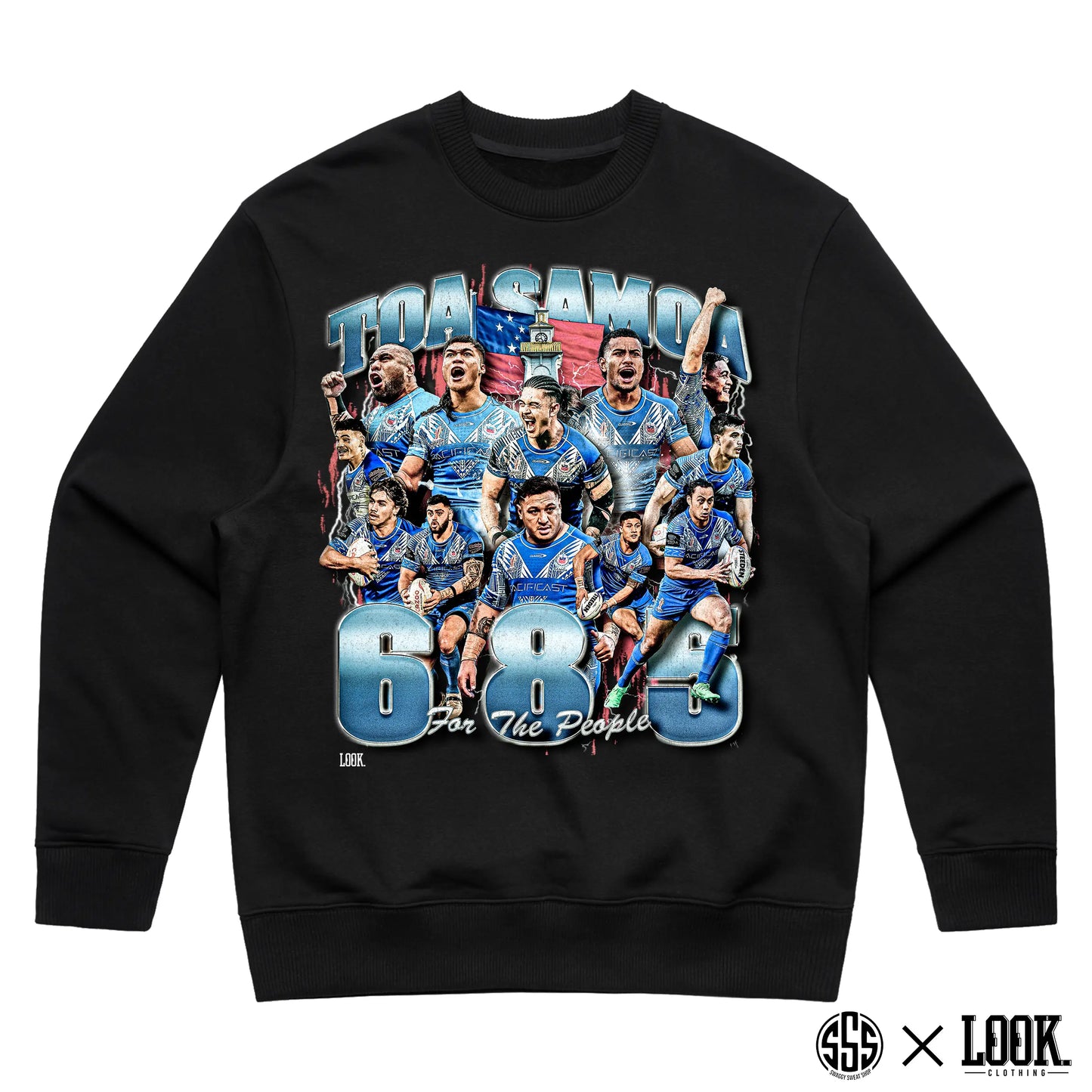 TOA SAMOA CREWNECK STREET CULTURE CO