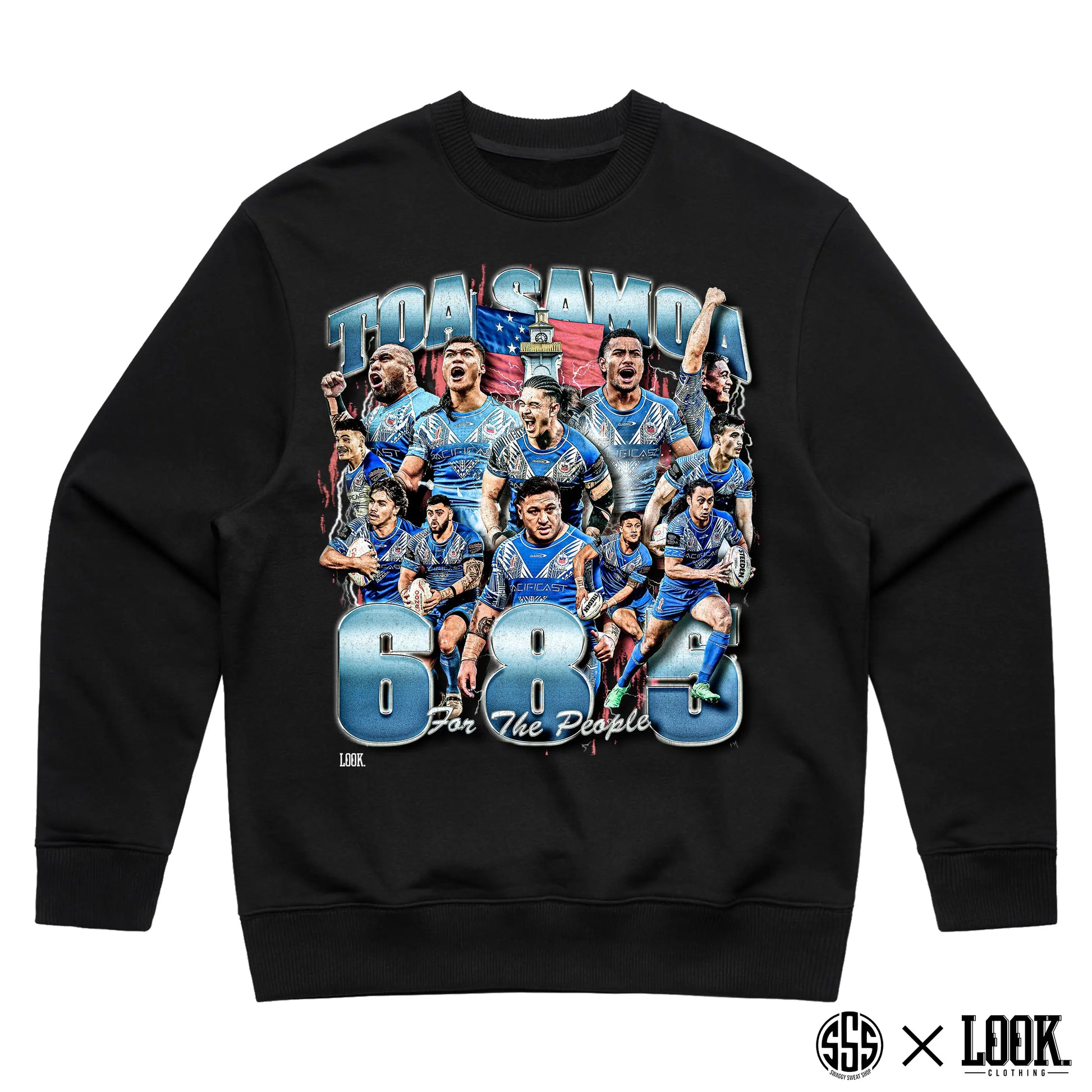 TOA SAMOA CREWNECK STREET CULTURE CO