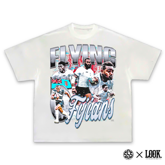 Flying Fijians 'RWC' - ADULTS Graphic Tee x LOOK.