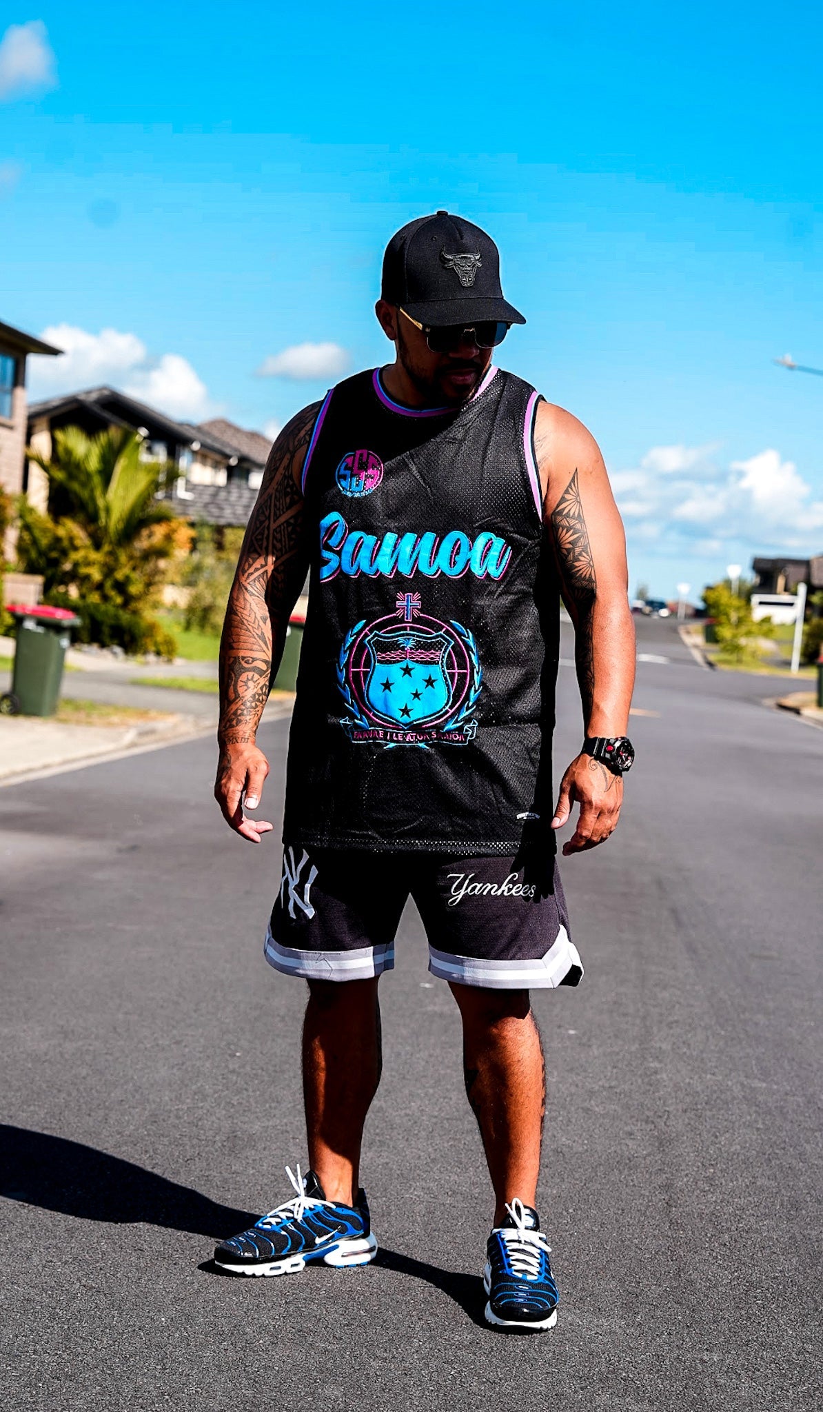 SIX.EIGHT.FIVE EMBROIDED SINGLET