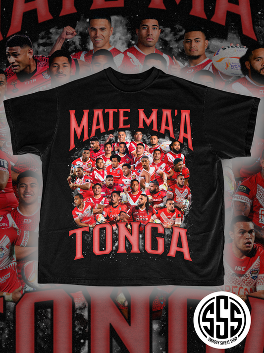 MATE MA'A TONGA VINTAGE  TEES PRE-ORDER