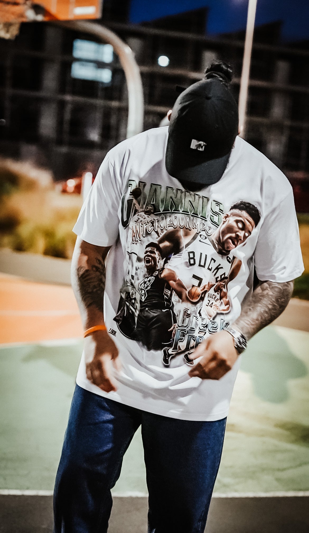 Giannis Antetokounmpo NBA Graphic Tee