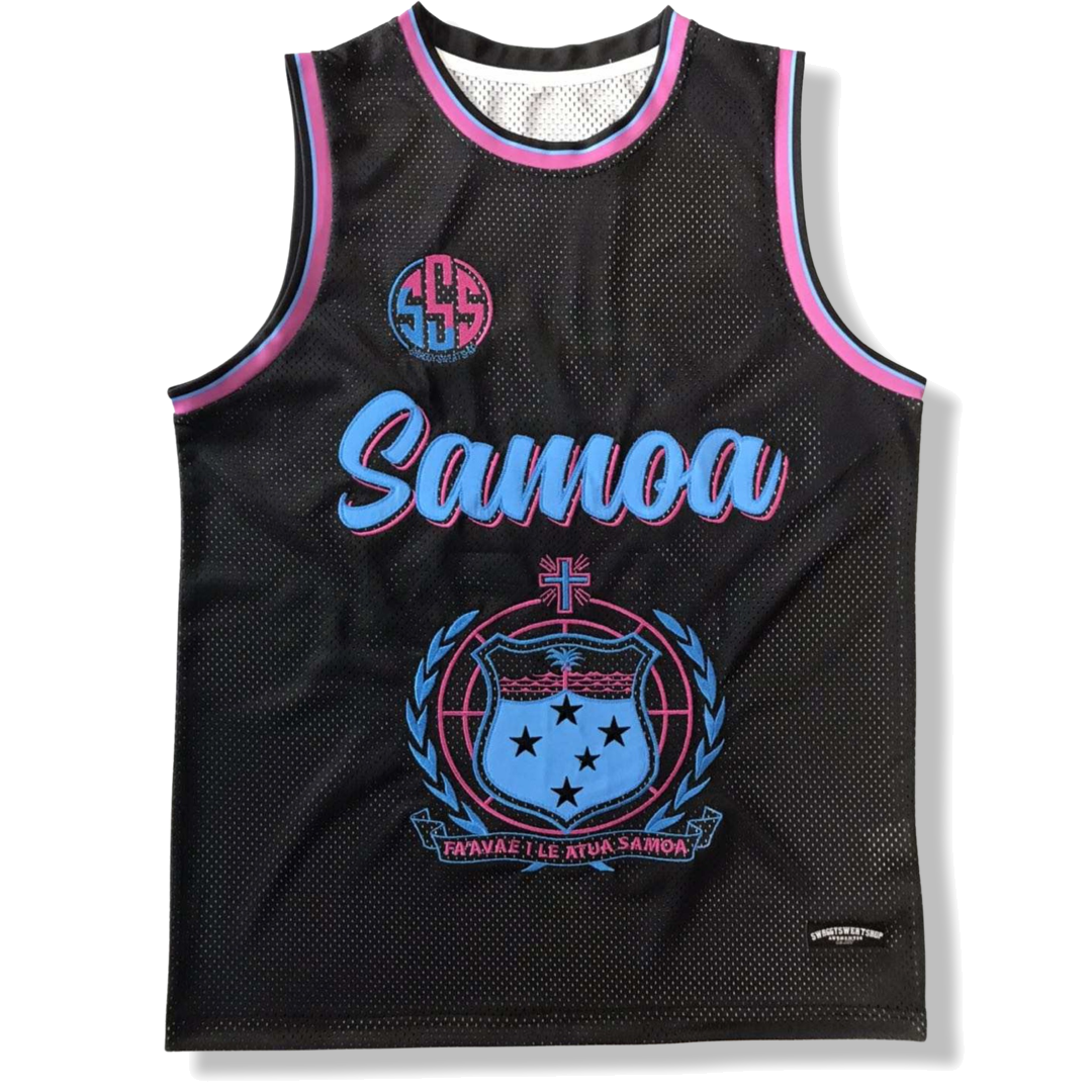 SIX.EIGHT.FIVE EMBROIDED SINGLET